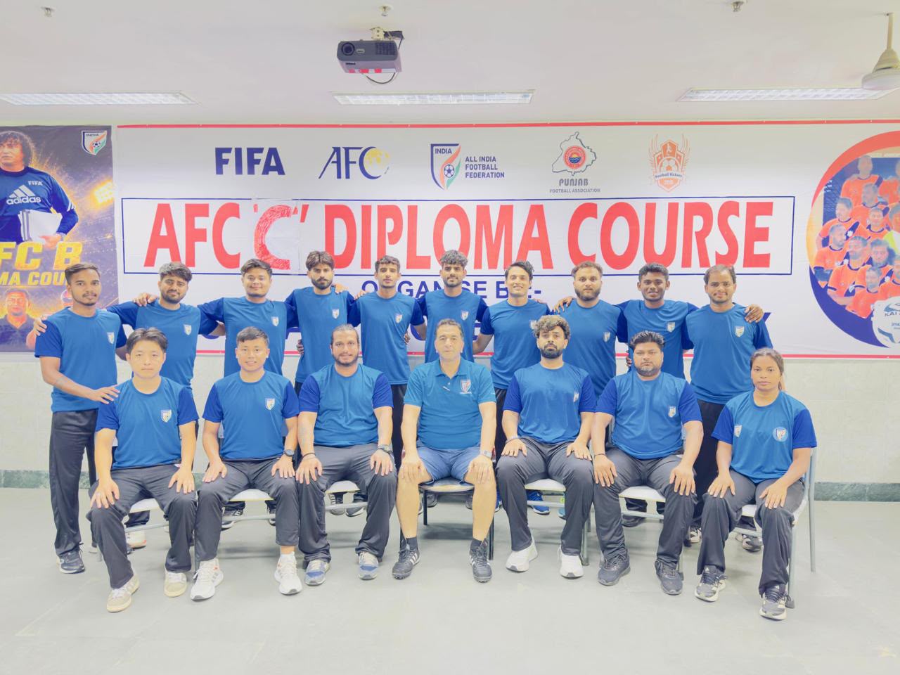 Jammu’s Vinay Completes AFF License Course
